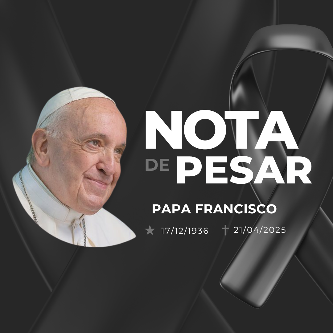 Nota de Falecimento: Papa Francisco retorna à Casa do Pai